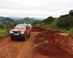  Landslip on the 4x4 section to Campos do Jordão