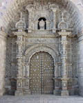 Church doorway, Potosí