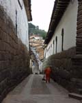Colonial houses in Cusco, built on Inca foundations