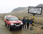 Mitzi and crew at the world?s highest railway line (it says here)...