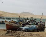 Fishing encampment at Laguna Grande