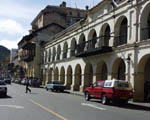 Colonial houses, Plaza de Armas, Salta